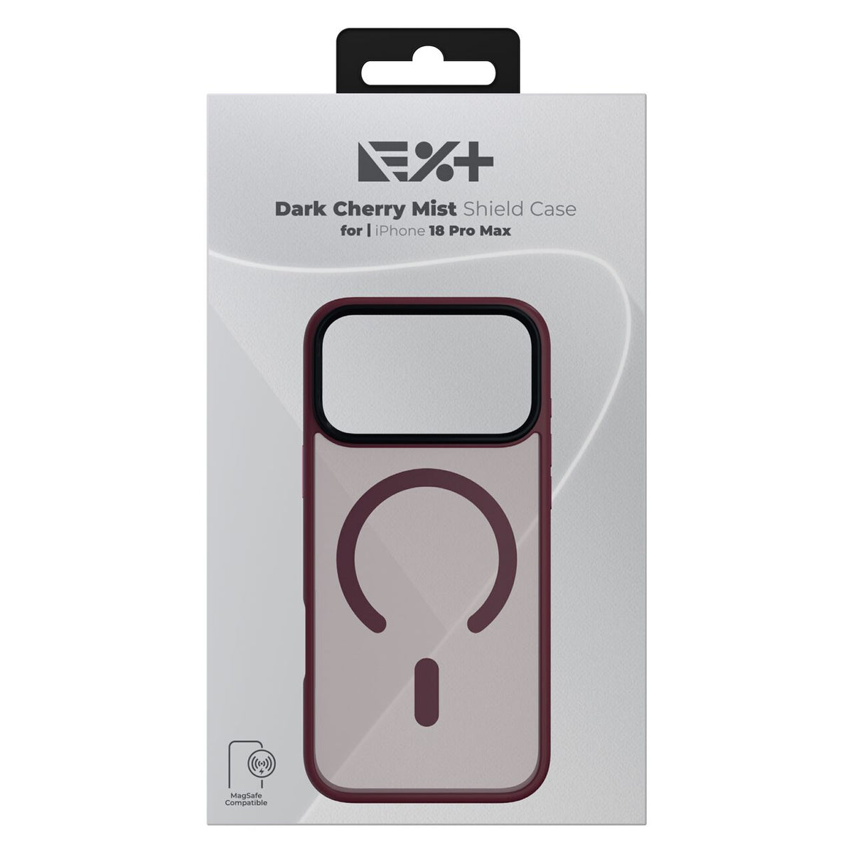 NOA Mist Shield MagSafe Compatible Case for iPhone 18 Pro Max | Dark Cherry