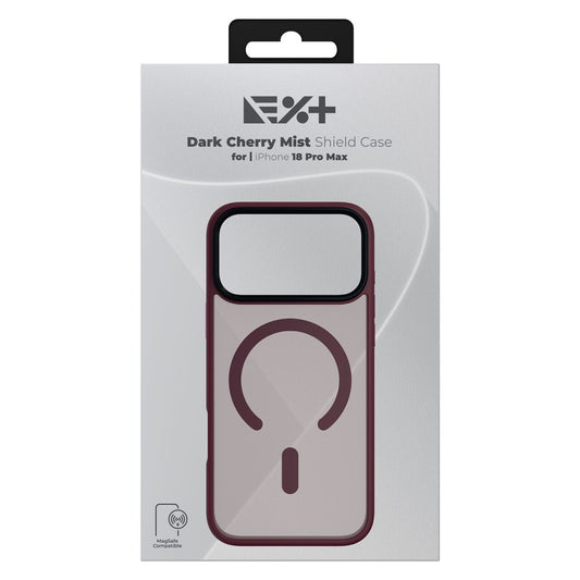 NOA Mist Shield MagSafe Compatible Case for iPhone 18 Pro Max | Dark Cherry