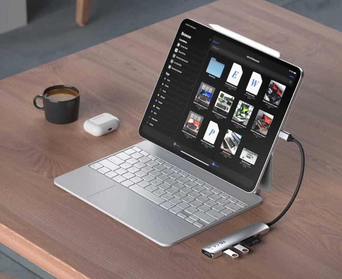 Satechi 6-in-1 USB-C Slim Multiport Adapter - Silver - iSTYLE RS