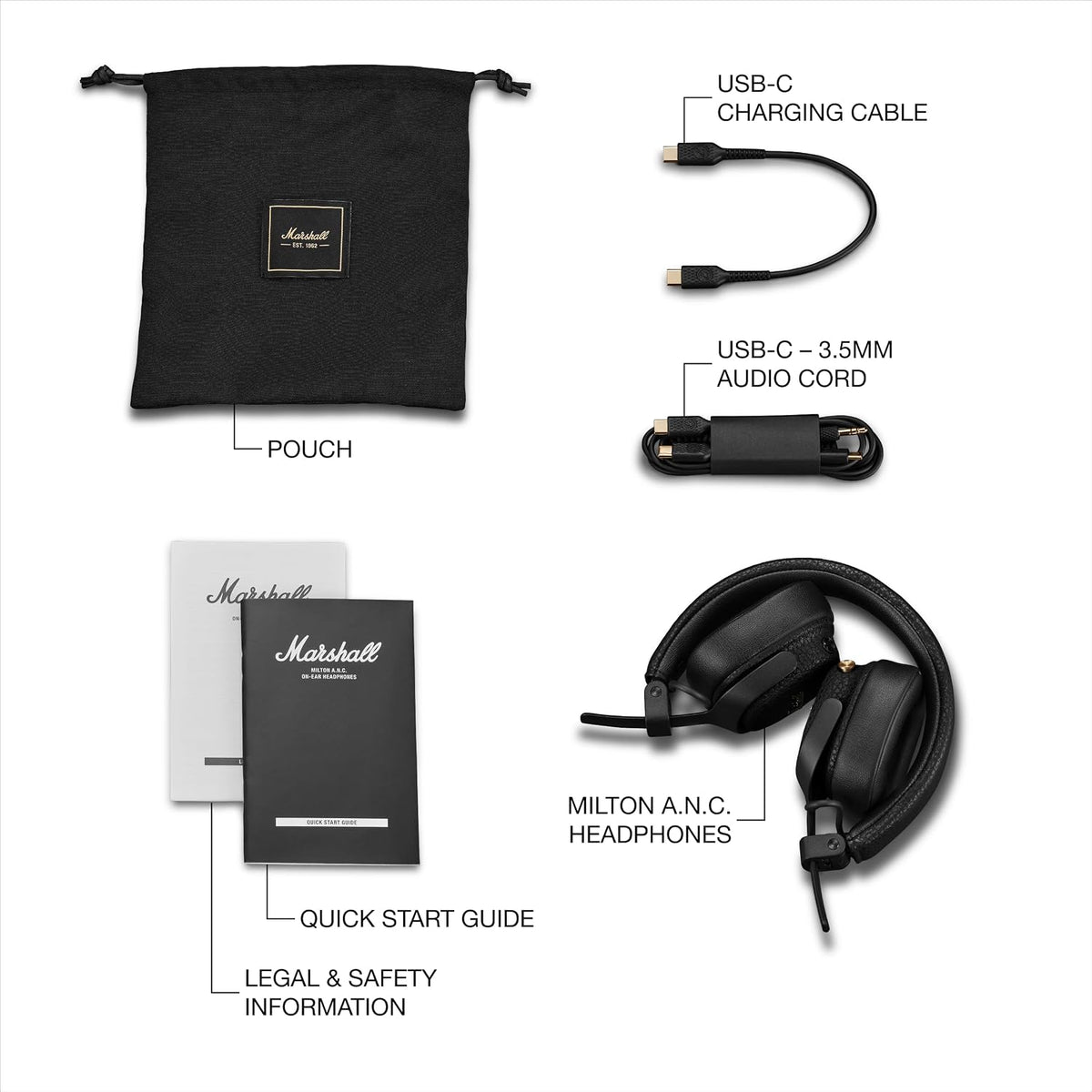 Marshall Milton A.N.C. - Black