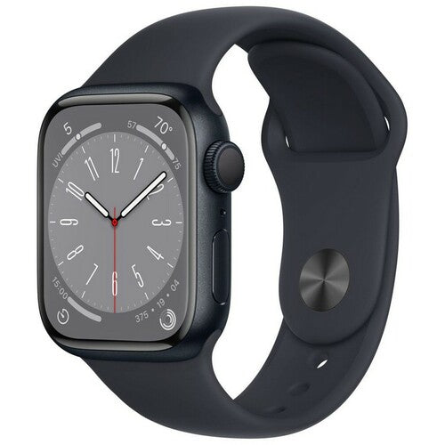 Apple Watch S8 GPS 41mm Midnight Aluminium Case with Midnight Sport Band - Regular - iSTYLE.rs
