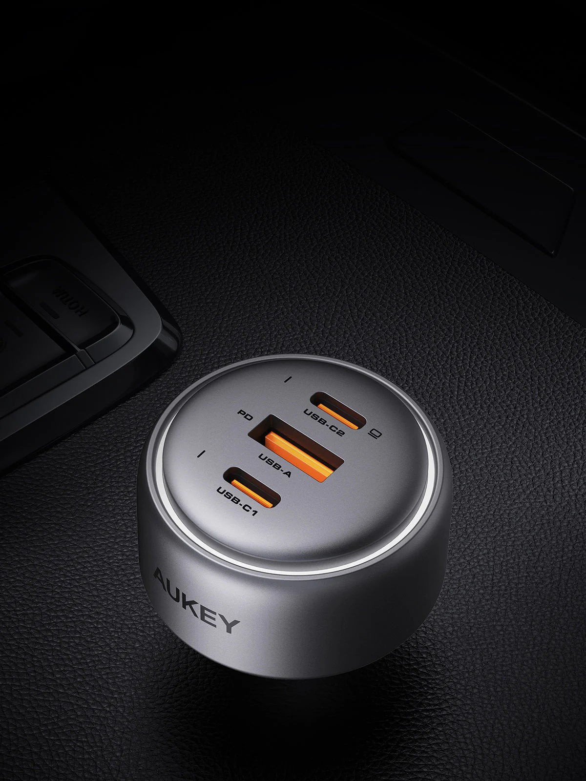 AUKEY Pathfinder Mix 3 100W Fast Charging Car Charger