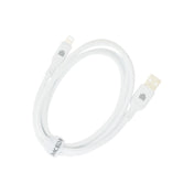 Dviced kabl USB-A na Lightning silicone 1,25m - White