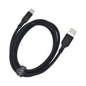 Dviced kabl USB-A na USB-C silicone 1,25m - Black