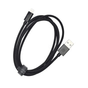Dviced kabl USB-A na Lightning Nylon Textile 1,25m - Black
