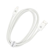 Dviced kabl USB-A na Lightning Nylon Textile 1,25m - White