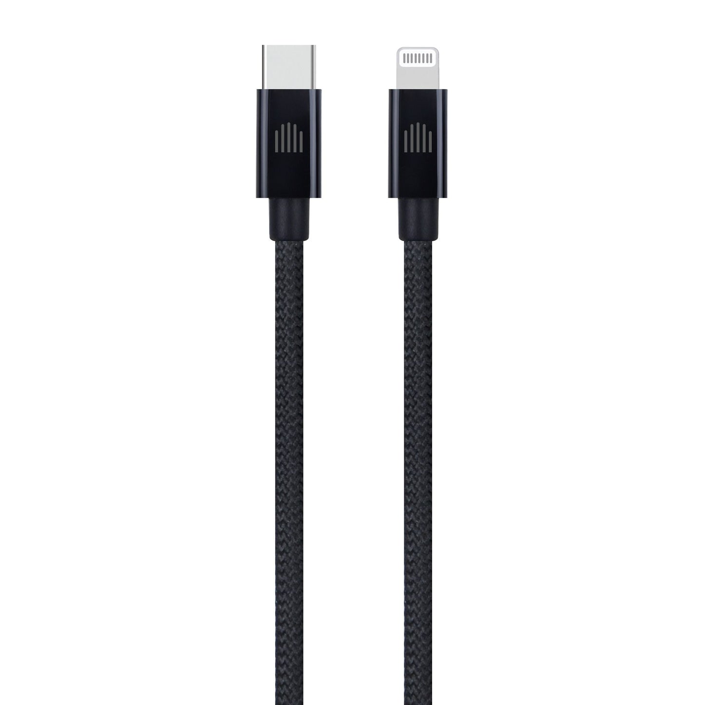 Dviced kabl USB-C na Lightning Nylon Textile 1,25m - Black