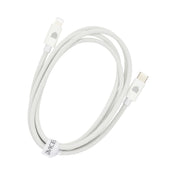 Dviced kabl USB-C na Lightning Nylon Textile 1,25m - White