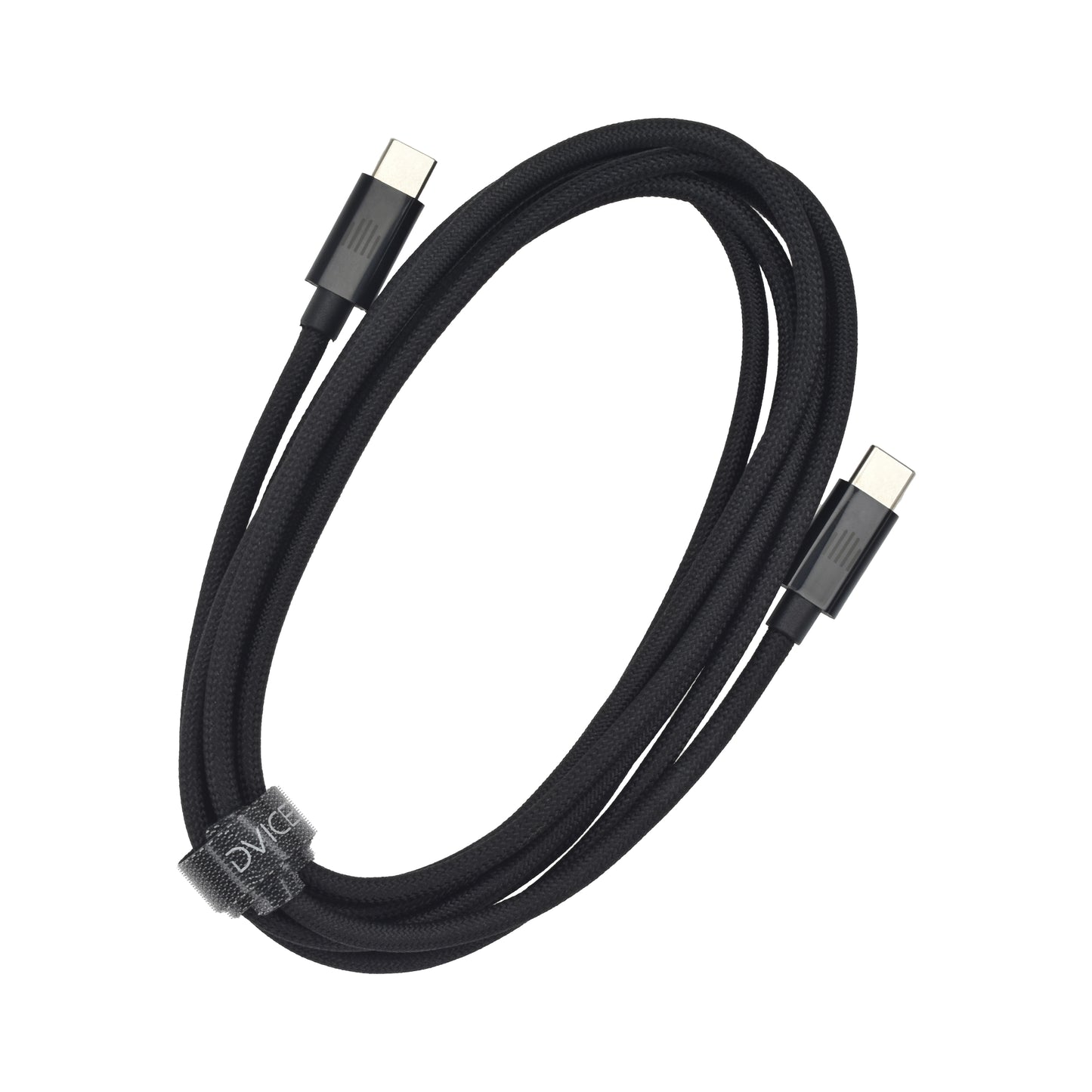 Dviced kabl USB-C na USB-C Nylon Textile 2m - Black