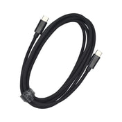 Dviced kabl USB-C na USB-C Nylon Textile 2m - Black