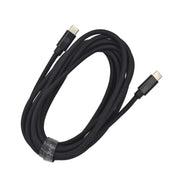 Dviced kabl USB-C na USB-C Nylon Textile 3m - Black