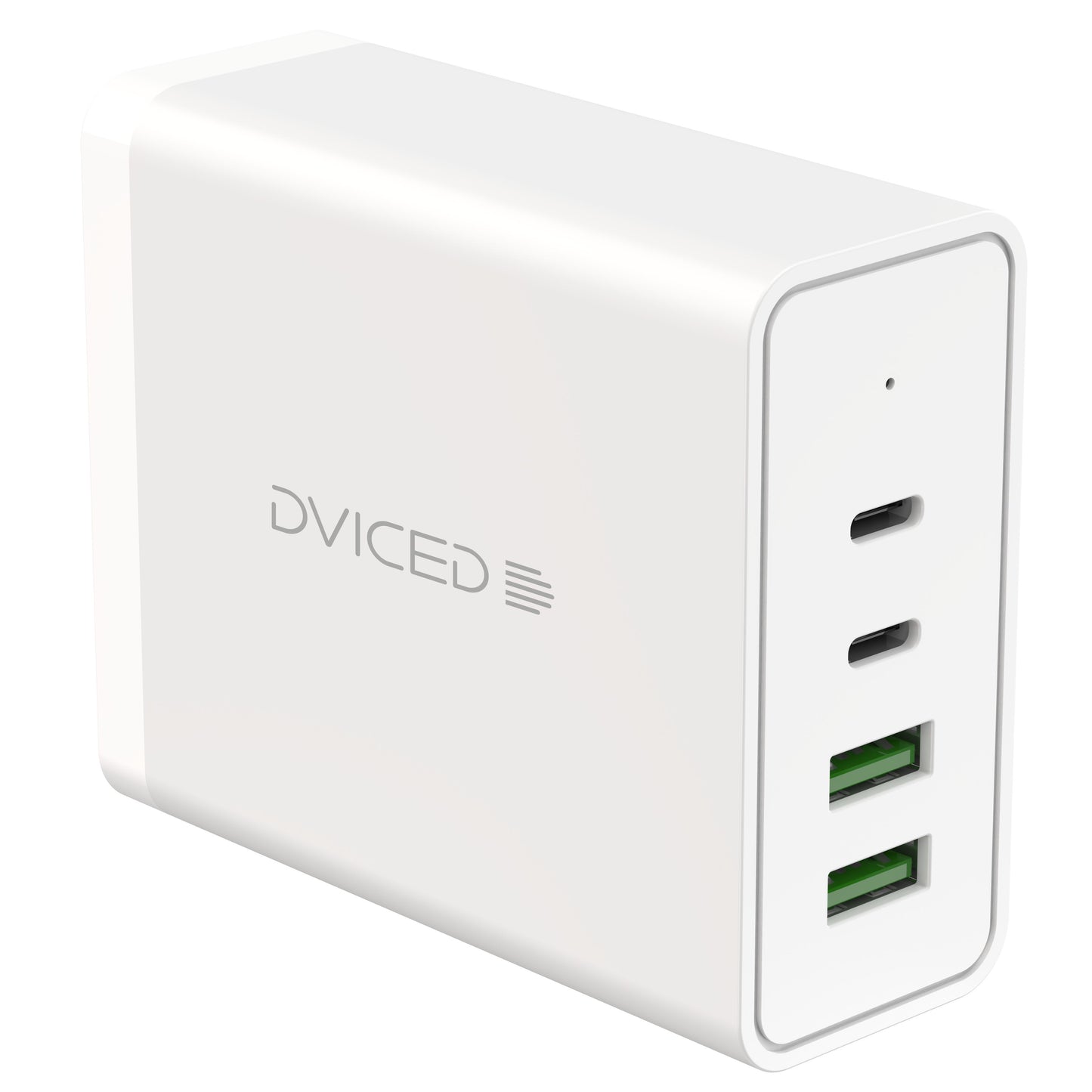 Dviced Desktop punjač 100W GaN 2C2A EU - White