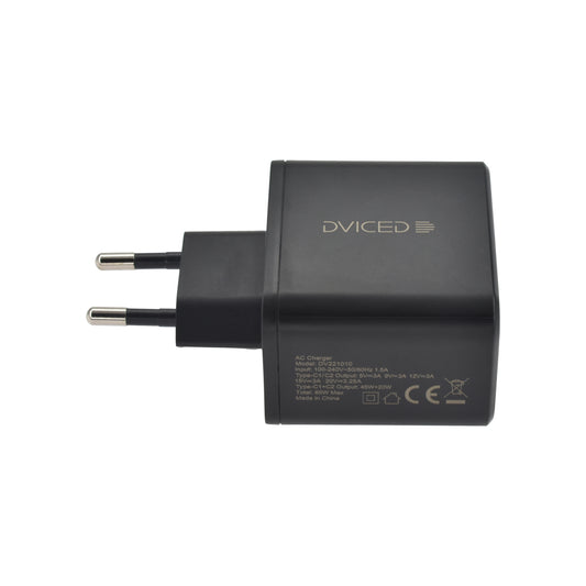 Dviced punjač 65W GaN 2C EU - Black