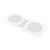 Dviced 2-u-1 preklopni magnetic bežični punjač - White