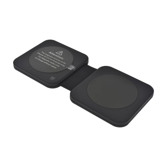 Dviced 2-u-1 preklopni magnetic bežični punjač - Black