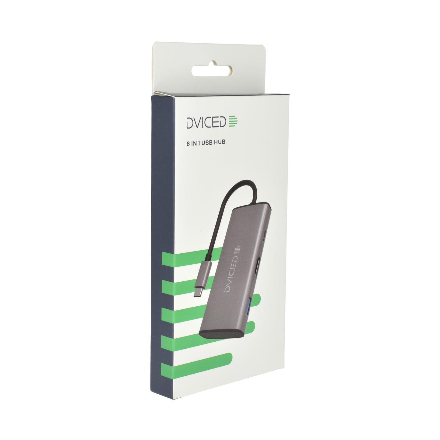 Dviced 6-u-1 Type-C HUB - Grey