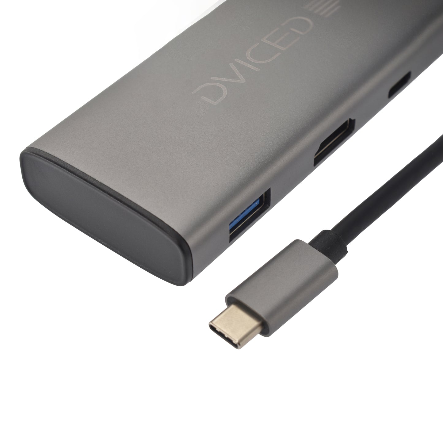 Dviced 6-u-1 Type-C HUB - Grey