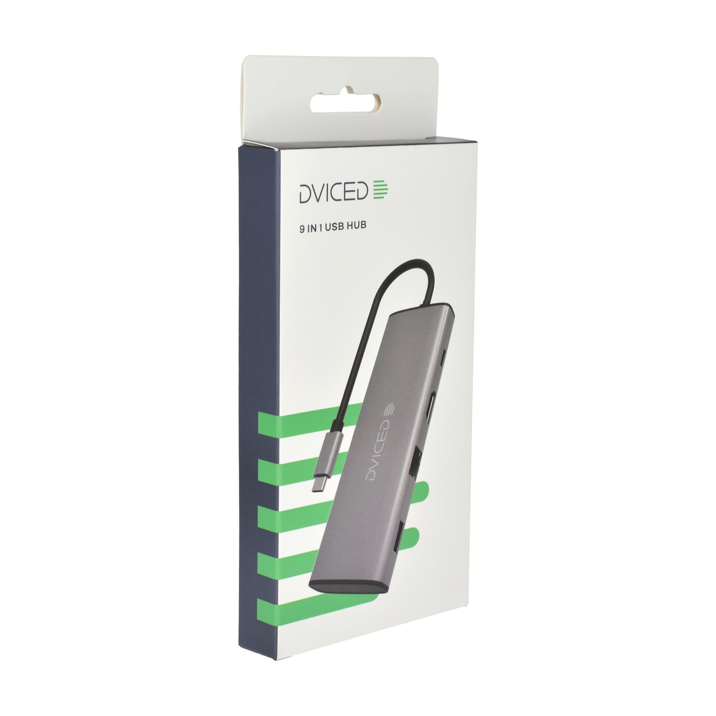 Dviced 9-u-1 Type-C HUB - Grey