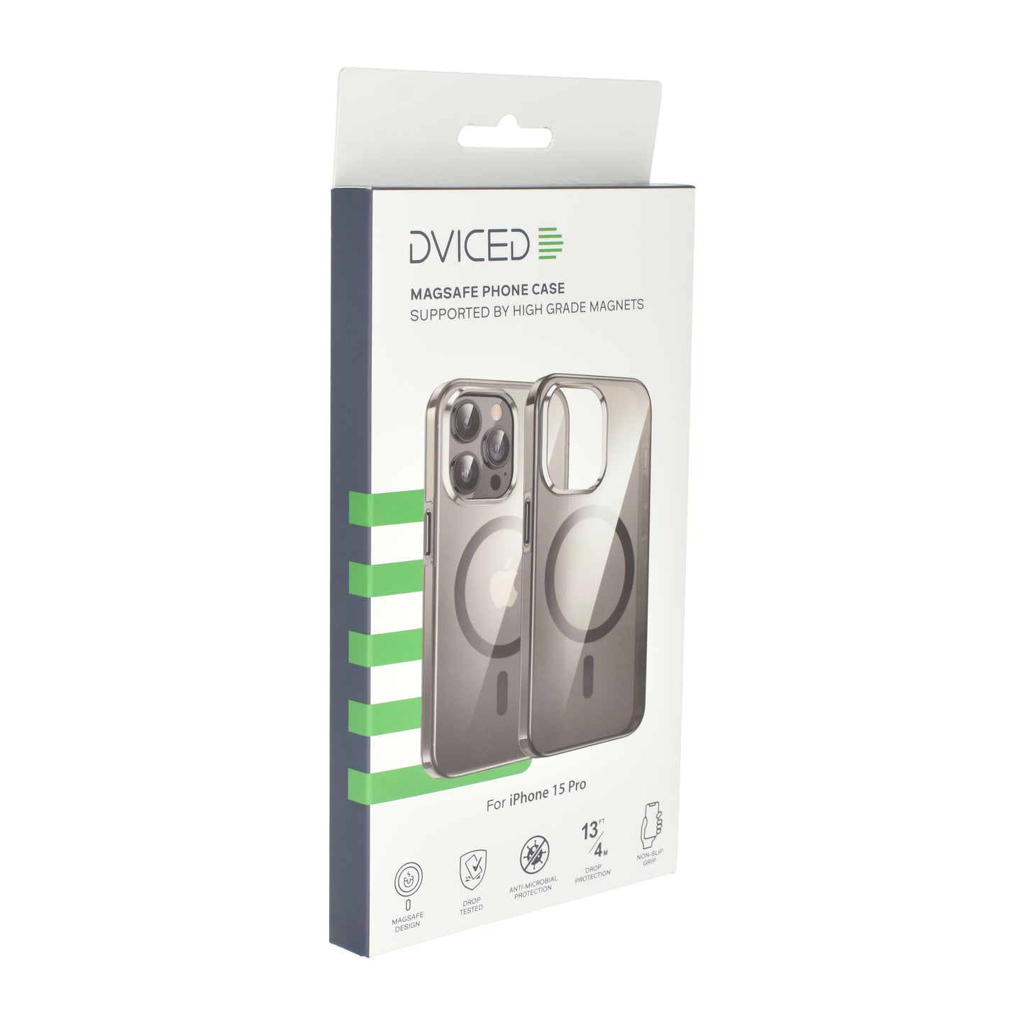 Dviced MagSafe iPhone 15 Pro providna maska - Black
