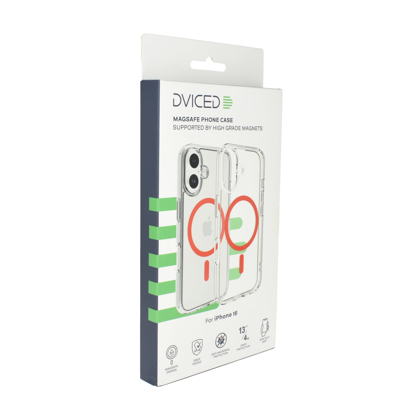 Dvided MagSafe iPhone 16 providna maska - Red