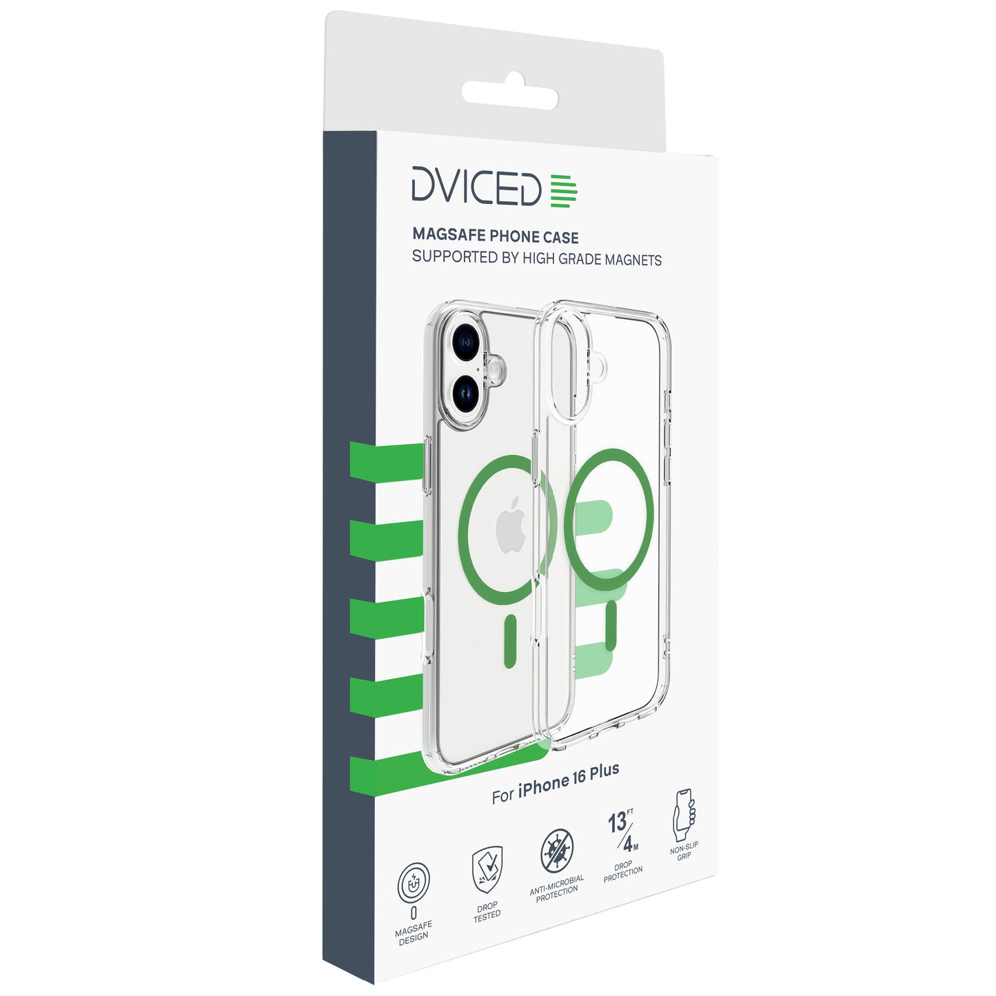 Dviced MagSafe iPhone 16 Plus providna maska - Green