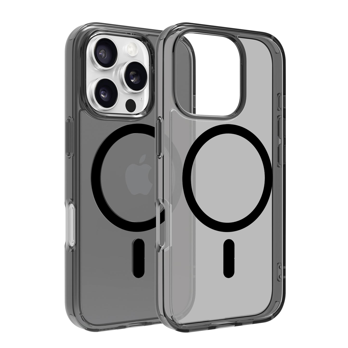 Dviced MagSafe iPhone 16 Pro zadimljena maska - Black
