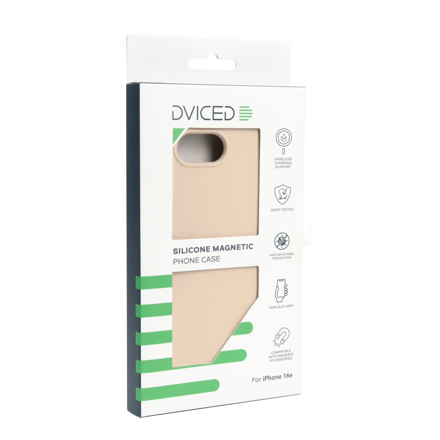 Dviced silikonska iPhone 16e maska - Beige