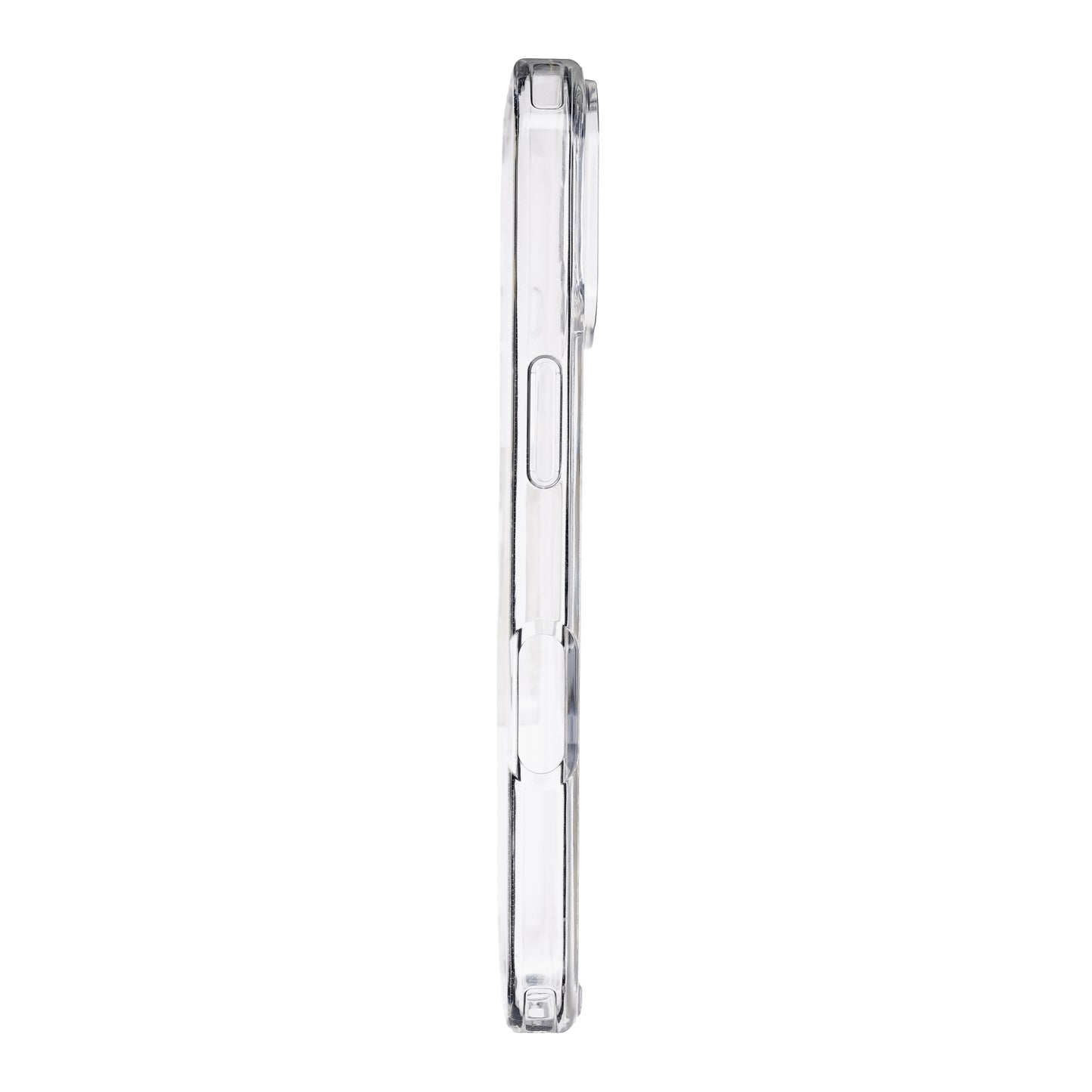 Dviced MagSafe iPhone 17 maska providna, bela - iSTYLE RS