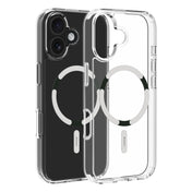 Dviced MagSafe iPhone 17 maska providna, bela - iSTYLE RS