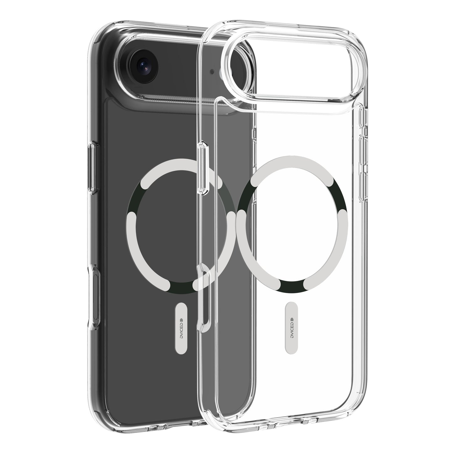 Dviced MagSafe iPhone 17 Air maska providna, bela - iSTYLE RS