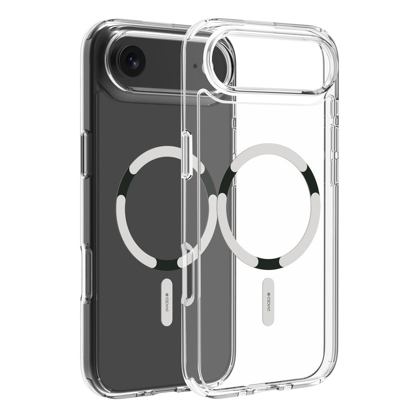 Dviced MagSafe iPhone 17 Air maska providna, bela - iSTYLE RS
