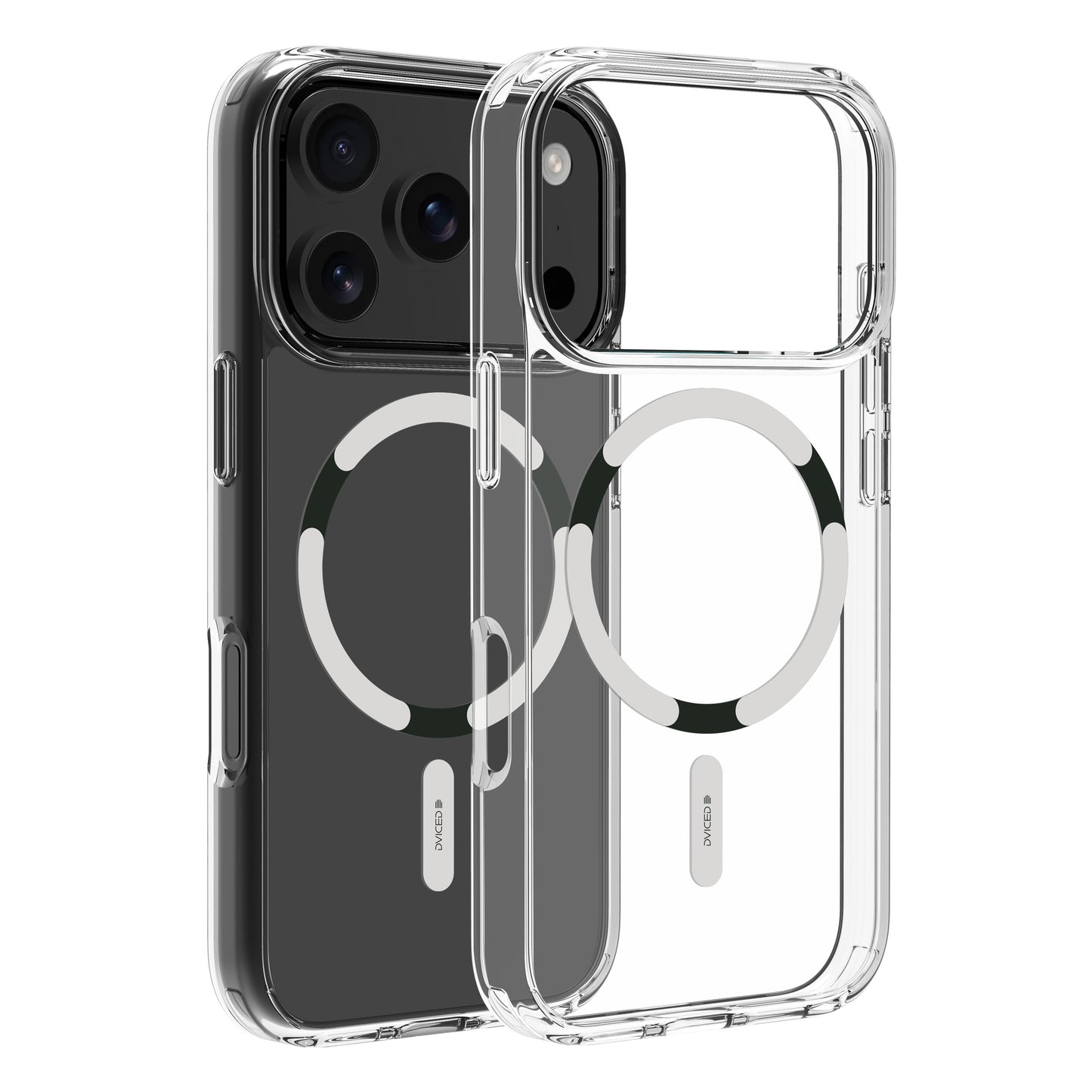 Dviced MagSafe iPhone 17 Pro maska providna, bela - iSTYLE RS