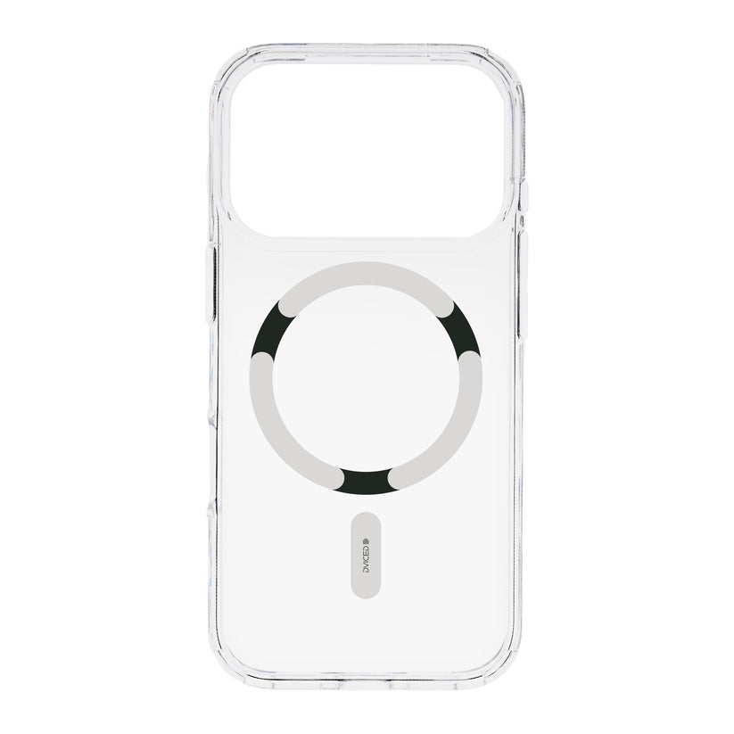 Dviced MagSafe iPhone 17 Pro Max maska providna, bela - iSTYLE RS