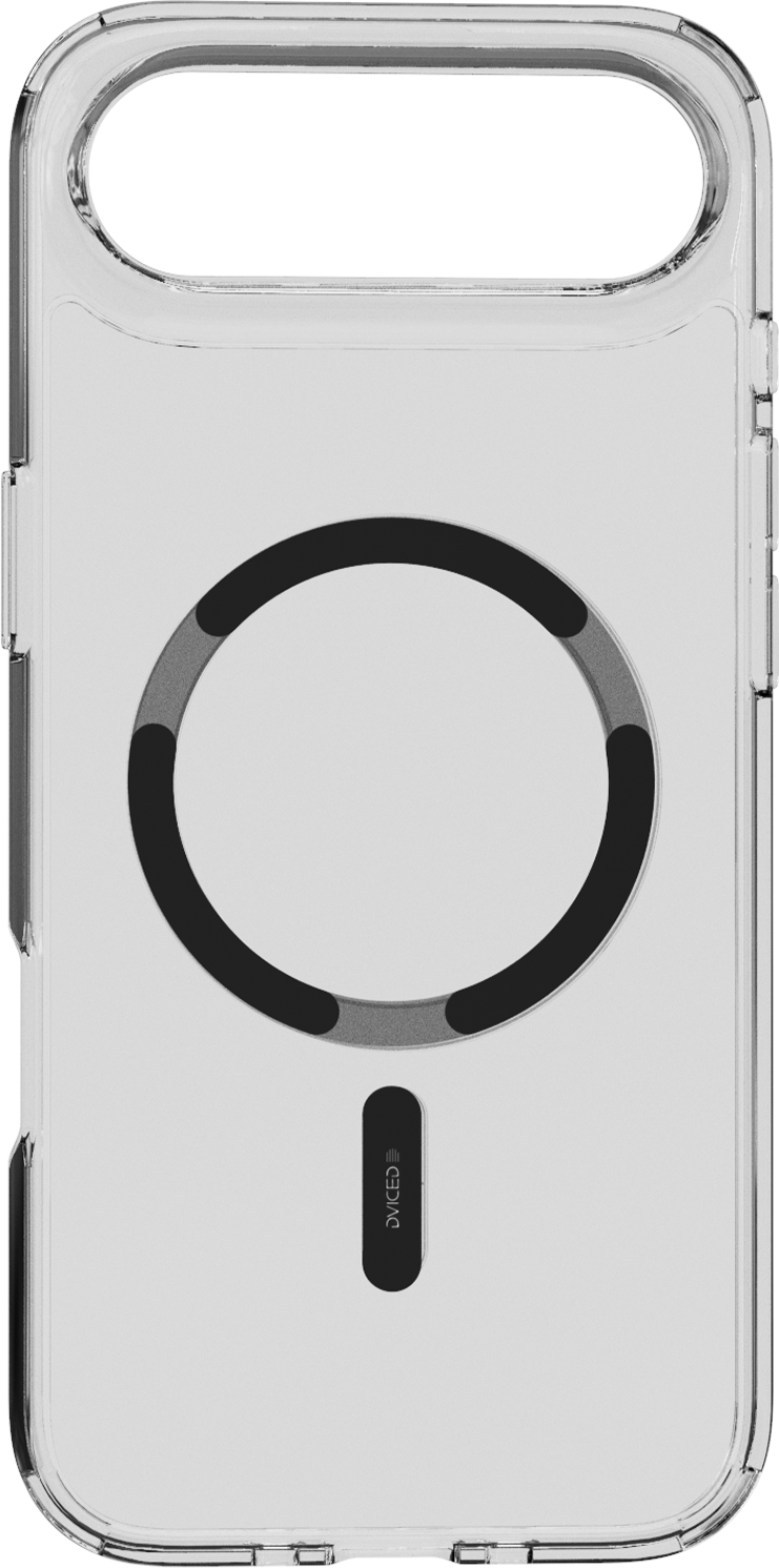 Dviced MagSafe iPhone 17 Air maska providna, crna - iSTYLE RS