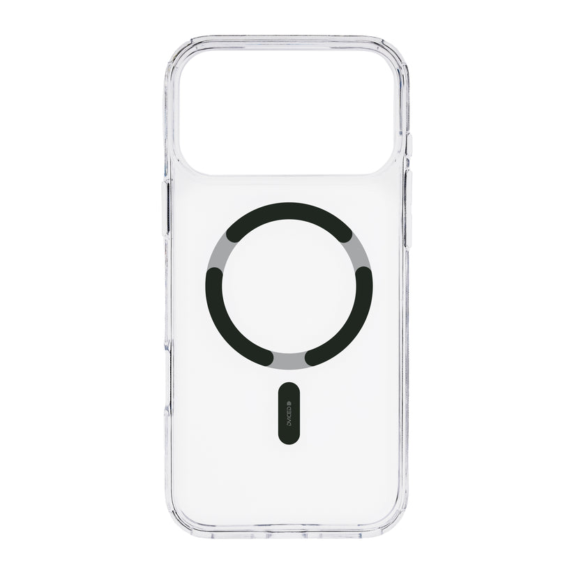 Dviced MagSafe iPhone 17 Pro Max maska providna, crna - iSTYLE RS