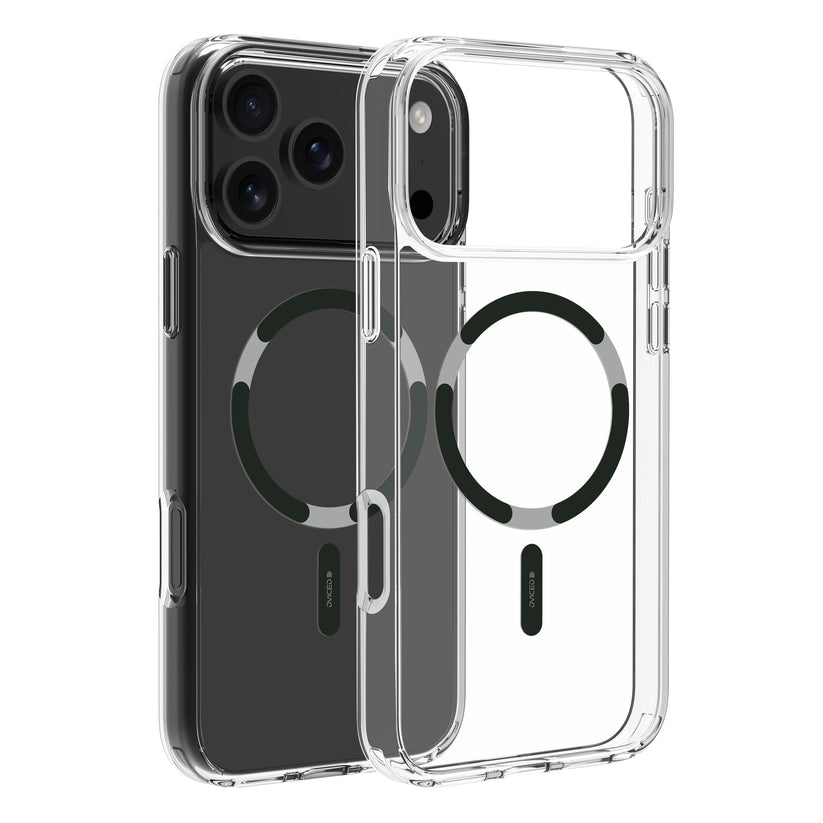 Dviced MagSafe iPhone 17 Pro Max maska providna, crna - iSTYLE RS