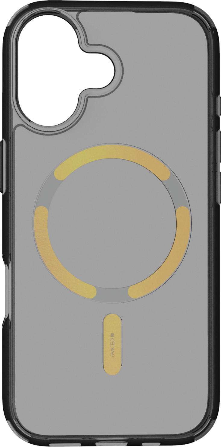 Dviced MagSafe iPhone 17 maska zadimljena, zlatna - iSTYLE RS