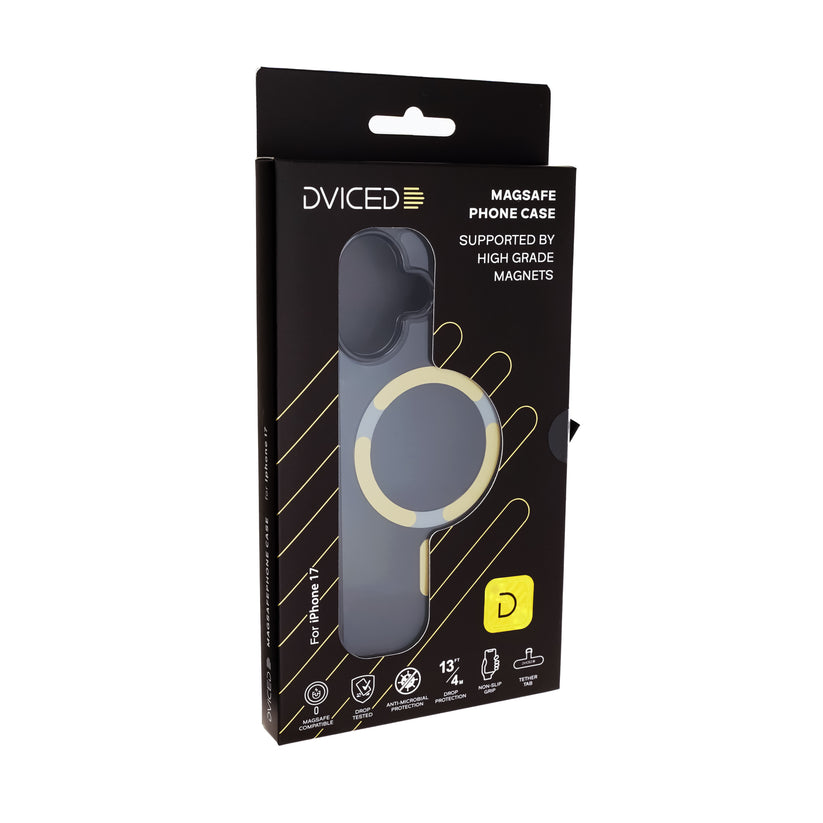 Dviced MagSafe iPhone 17 maska zadimljena, zlatna - iSTYLE RS