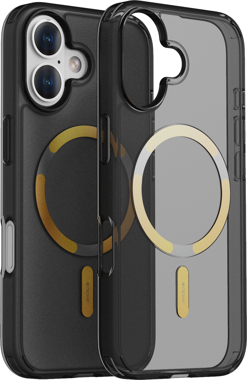 Dviced MagSafe iPhone 17 maska zadimljena, zlatna - iSTYLE RS