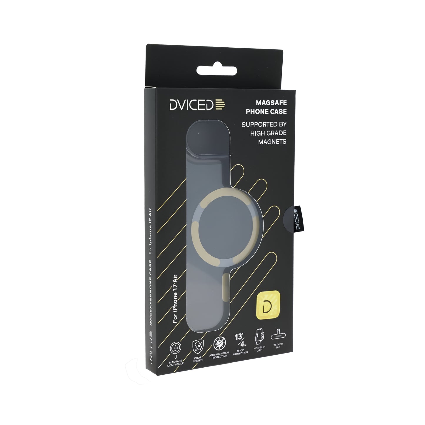 Dviced MagSafe iPhone 17 Air maska zadimljena, zlatna - iSTYLE RS
