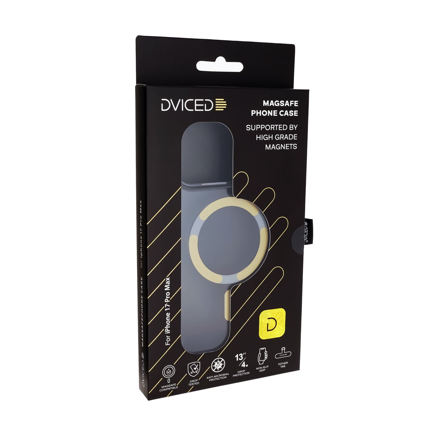 Dviced MagSafe iPhone 17 Pro Max maska zadimljena, zlatna - iSTYLE RS