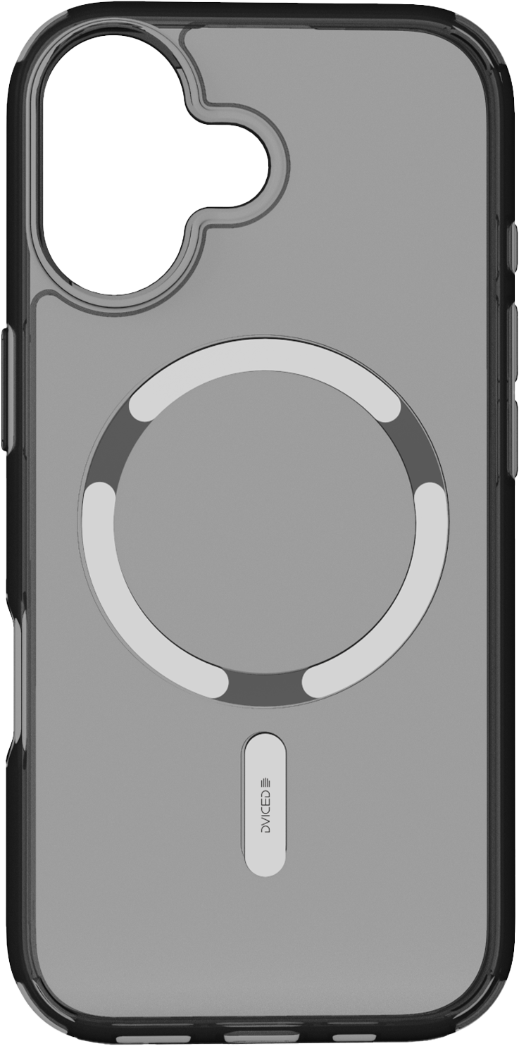Dviced MagSafe iPhone 17 maska zadimljena, Silver - iSTYLE RS