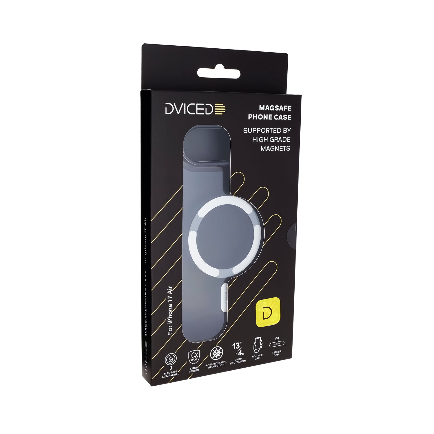 Dviced MagSafe iPhone 17 Air maska zadimljena, Silver - iSTYLE RS