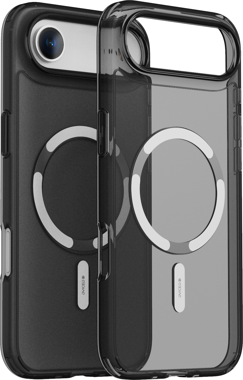 Dviced MagSafe iPhone 17 Air maska zadimljena, Silver - iSTYLE RS