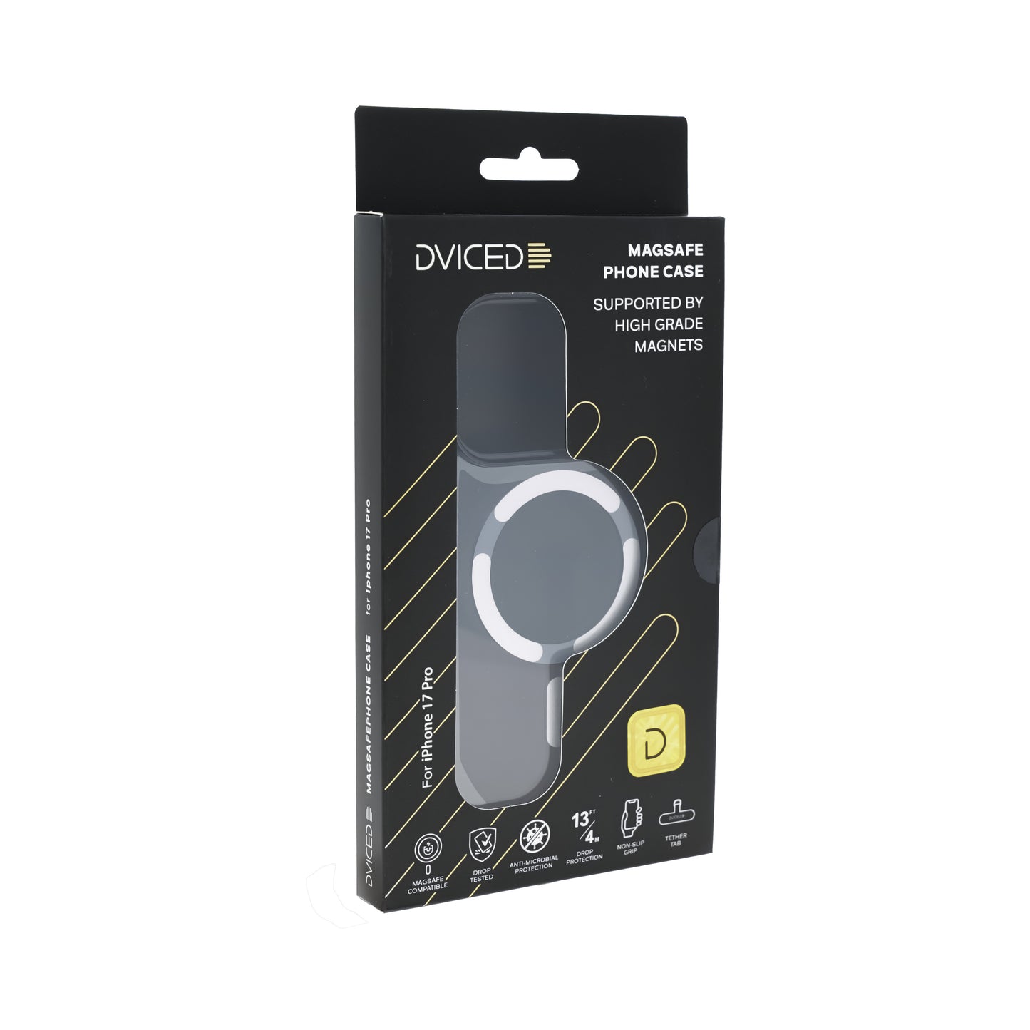 Dviced MagSafe iPhone 17 Pro maska zadimljena, Silver - iSTYLE RS