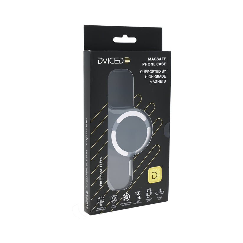 Dviced MagSafe iPhone 17 Pro maska zadimljena, Silver - iSTYLE RS