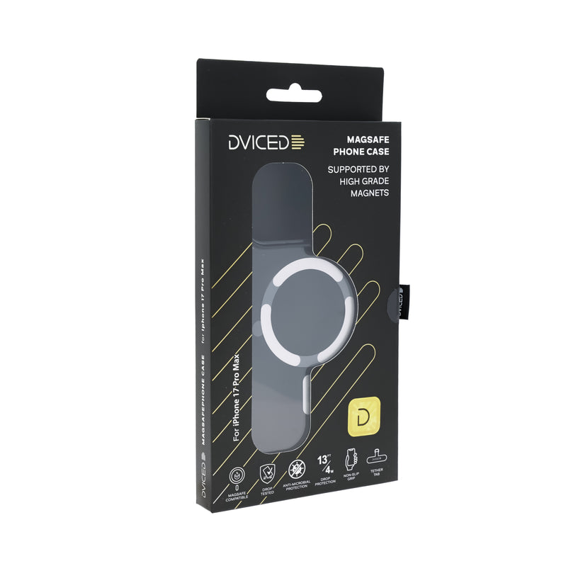 Dviced MagSafe iPhone 17 Pro Max maska zadimljena, Silver - iSTYLE RS