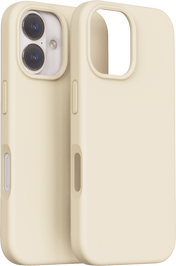 Dviced Silikonska MagSafe maska za iPhone 17, bež - iSTYLE RS