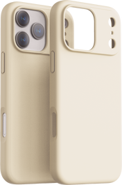 Dviced Silikonska MagSafe maska za iPhone 17 Pro Max, bež - iSTYLE RS