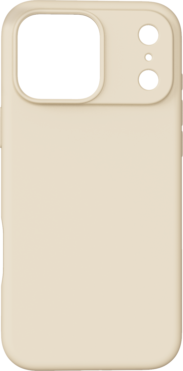 Dviced Silikonska MagSafe maska za iPhone 17 Pro Max, bež - iSTYLE RS